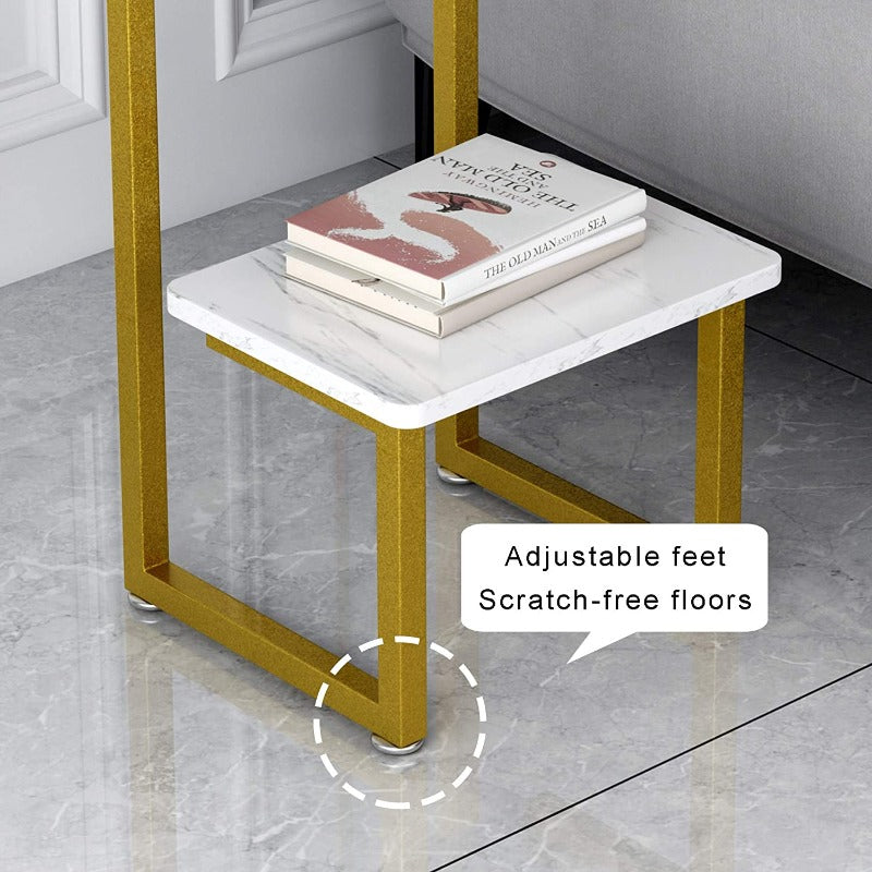 Round Sleek Sofa Home Side Table Decor - zeests.com - Best place for furniture, home decor and all you need