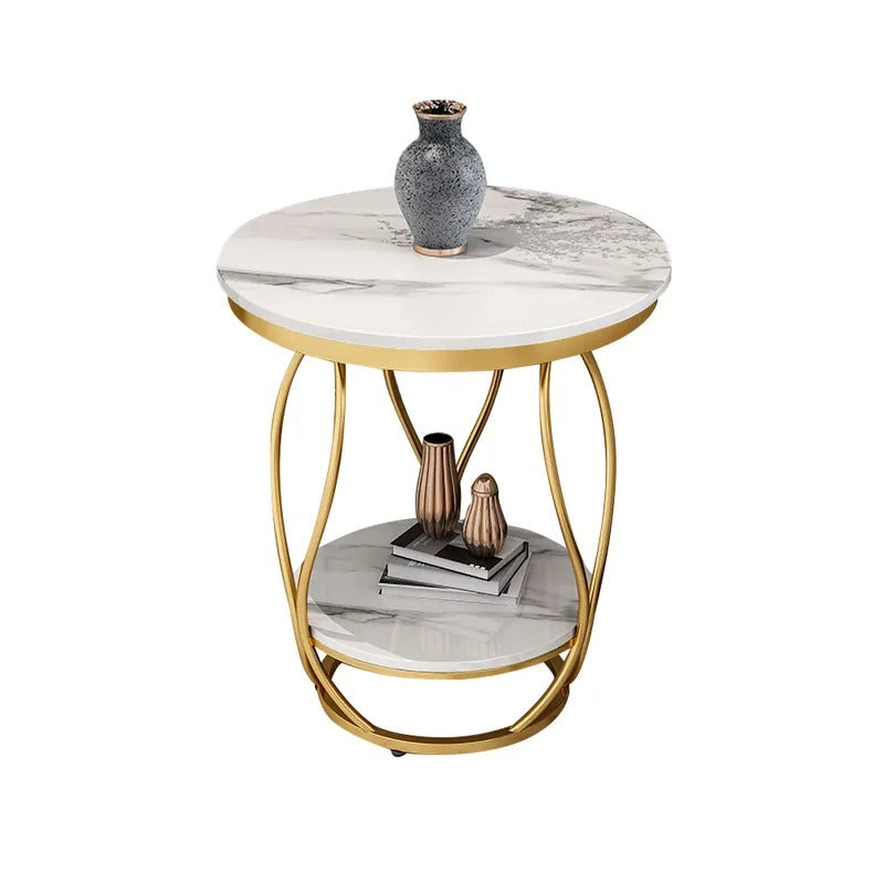 Gilded Living Lounge Bedroom Modern Side Table - zeests.com - Best place for furniture, home decor and all you need