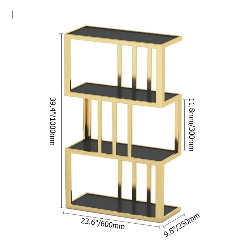 Solos Lounge Living Room Bookcase Organizer Storage Rack Decor - zeests.com - Best place for furniture, home decor and all you need