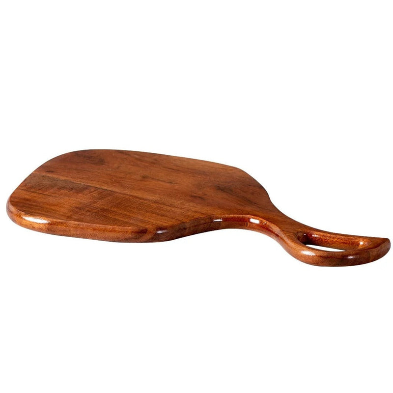 Open Handle Solid Wood Guest Snack Kitchen Serving Tray - zeests.com - Best place for furniture, home decor and all you need