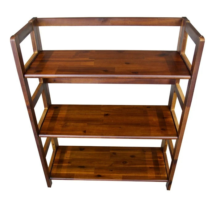 Muhittin Solid Wood Living Drawing Bedroom Office Work Bookcase Organizer Rack - zeests.com - Best place for furniture, home decor and all you need