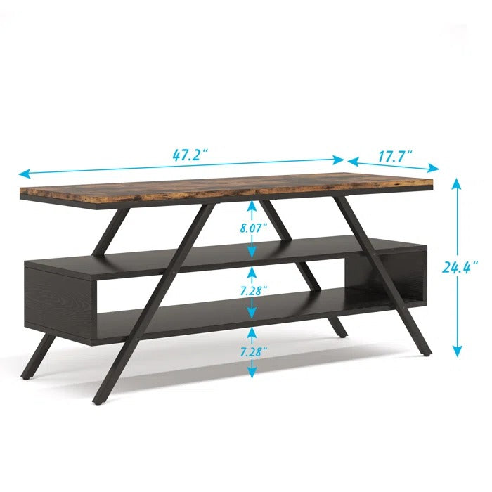 Pravinn Lounge LED Bookcase Media Console Table - zeests.com - Best place for furniture, home decor and all you need