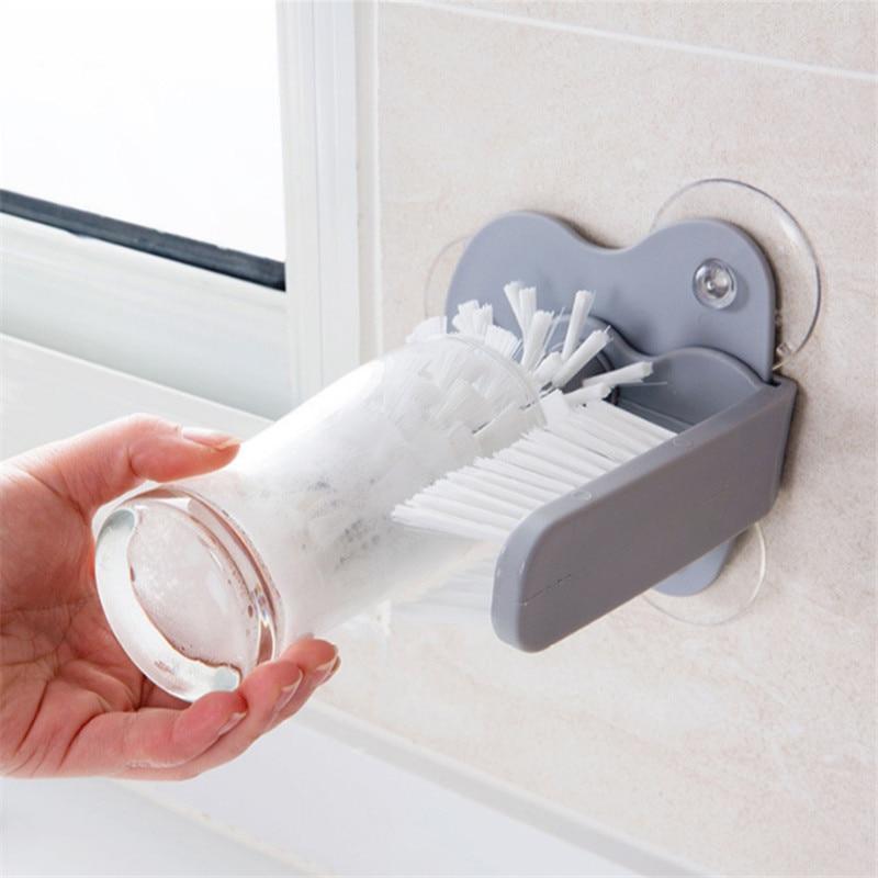 Sink Suction Cup Brush - zeests.com - Best place for furniture, home decor and all you need