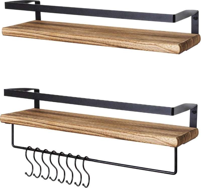 Industrial Lame Kitchen Home Floating Shelve - zeests.com - Best place for furniture, home decor and all you need