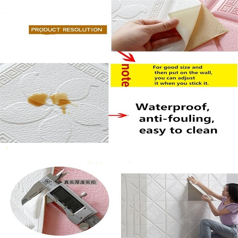 3d Self Adhesive wall Decor sheet - zeests.com - Best place for furniture, home decor and all you need