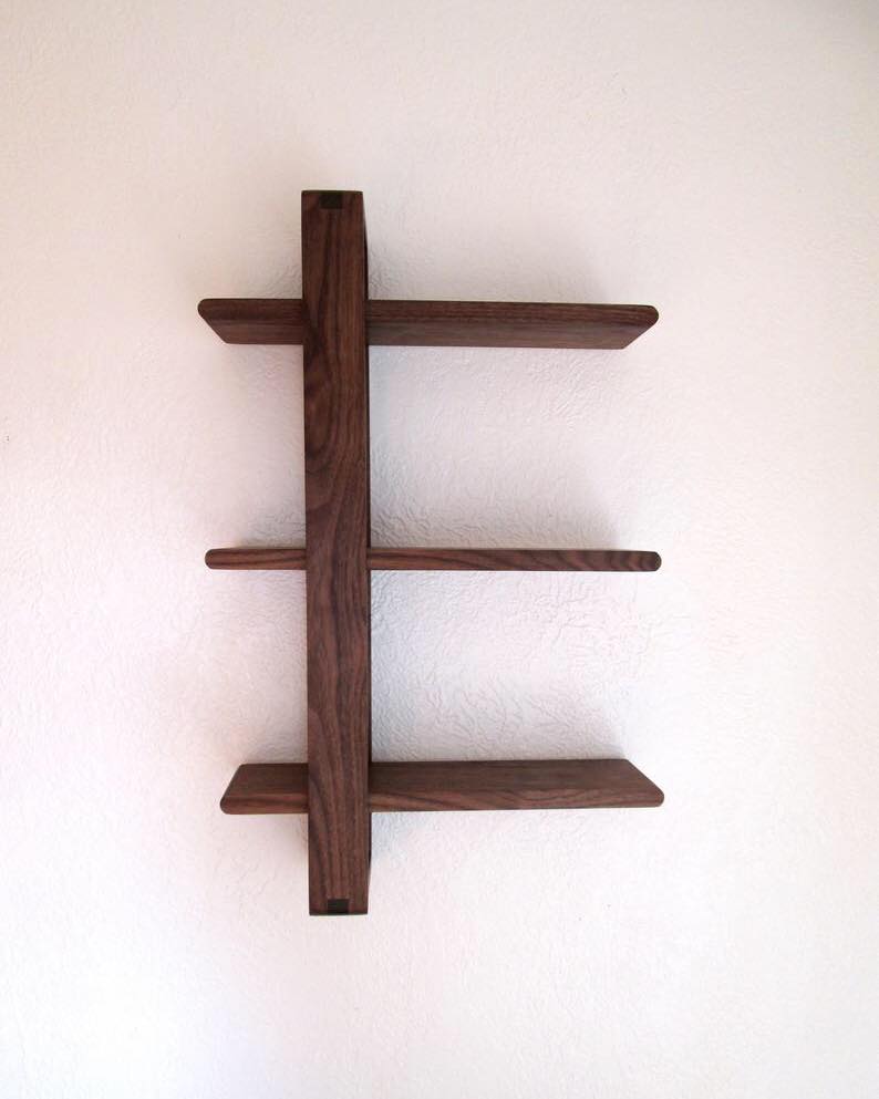 Wall Fitted Vintage Wooden Shelves - zeests.com - Best place for furniture, home decor and all you need