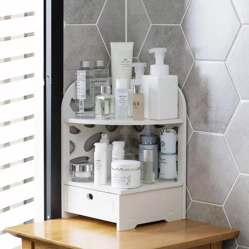 Makeup Floor Corner Organizer Rack - zeests.com - Best place for furniture, home decor and all you need
