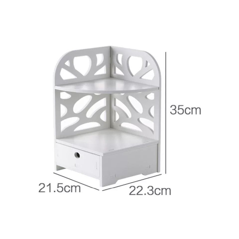 Makeup Floor Corner Organizer Rack - zeests.com - Best place for furniture, home decor and all you need