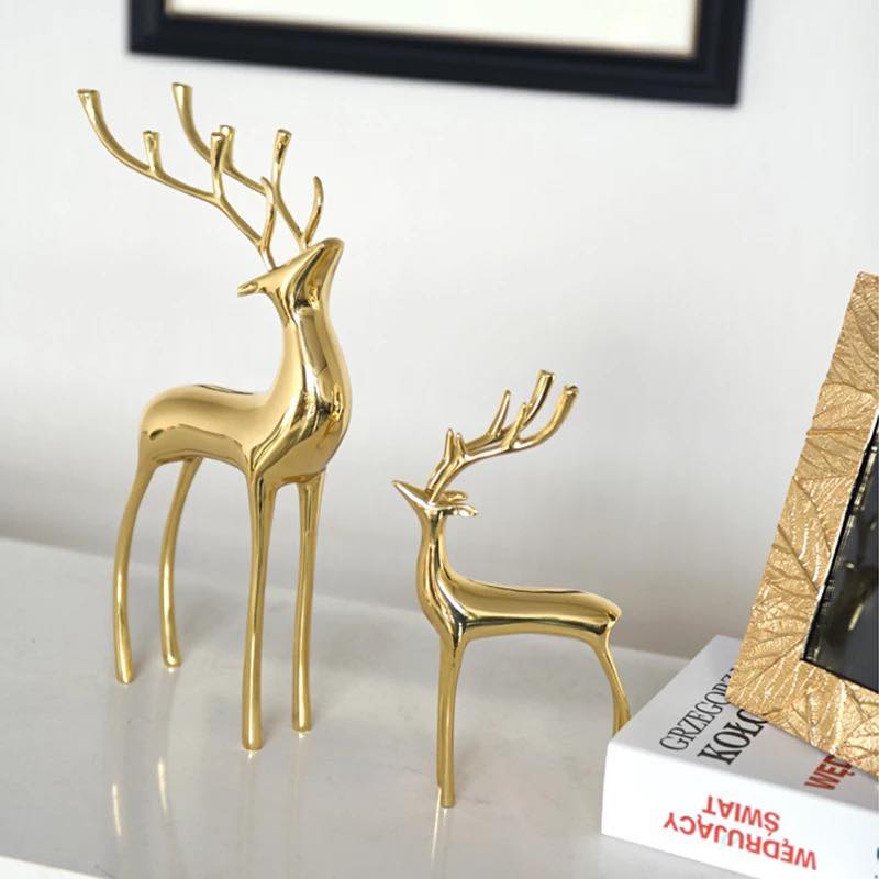 Porchie Decor Deers (Pack of 2) - zeests.com - Best place for furniture, home decor and all you need