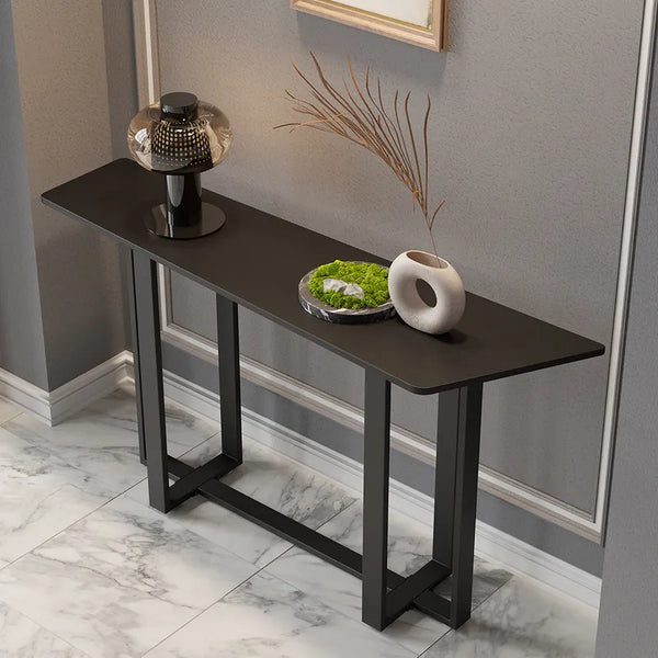 Modern Long Console Table with Metal Base - zeests.com - Best place for furniture, home decor and all you need