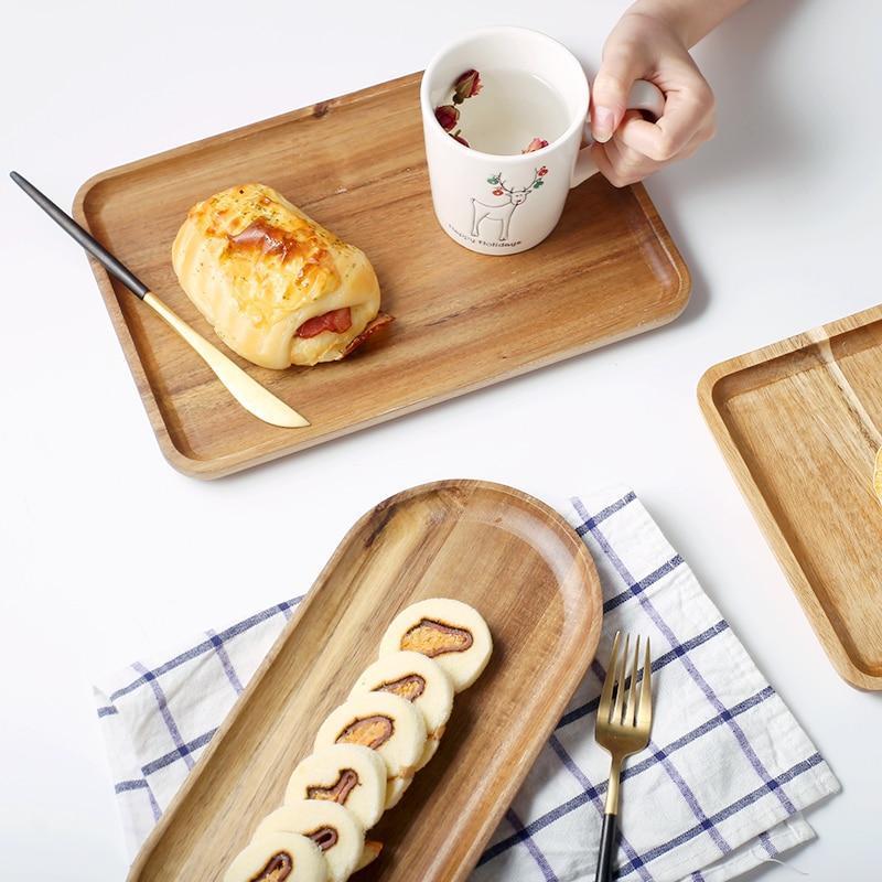 Wooden Food Party Serving Tray - zeests.com - Best place for furniture, home decor and all you need