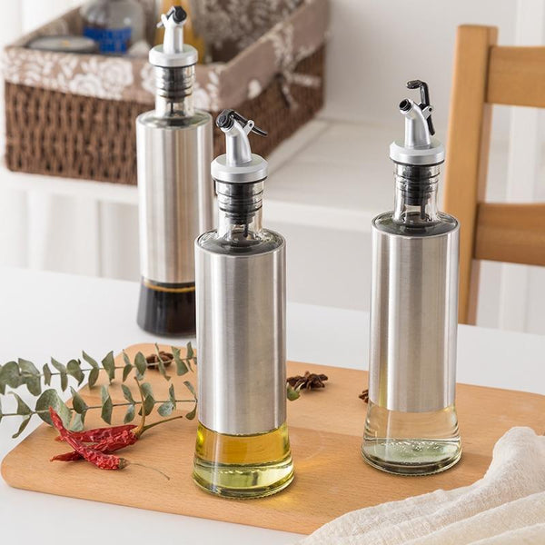 Oil and Vinegar Oil Storage Jar Bottle (250 mL) - zeests.com - Best place for furniture, home decor and all you need