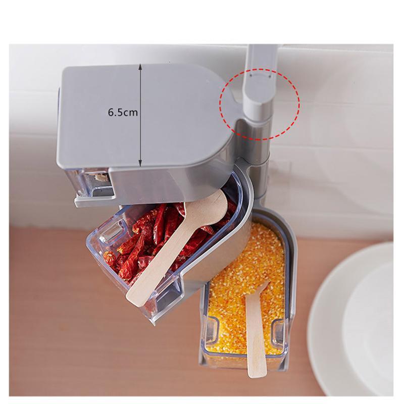 Mounted Spice Salt Pepper Rack - zeests.com - Best place for furniture, home decor and all you need