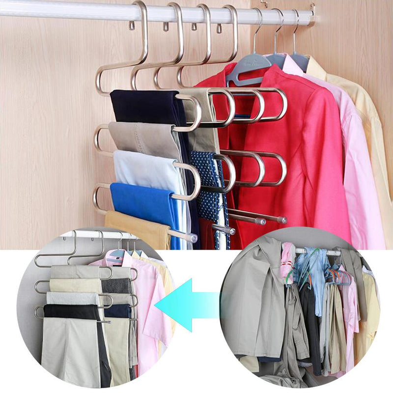 5 Layer Clothes Hanger - zeests.com - Best place for furniture, home decor and all you need