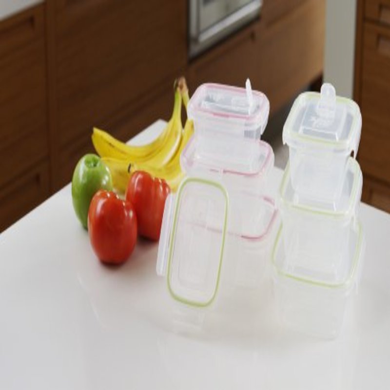 Lustroware Smart Flaps & Locks Food Storage Box - zeests.com - Best place for furniture, home decor and all you need