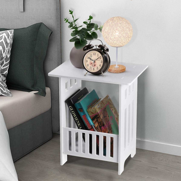 Modern Bedside Organizer Side Table - zeests.com - Best place for furniture, home decor and all you need