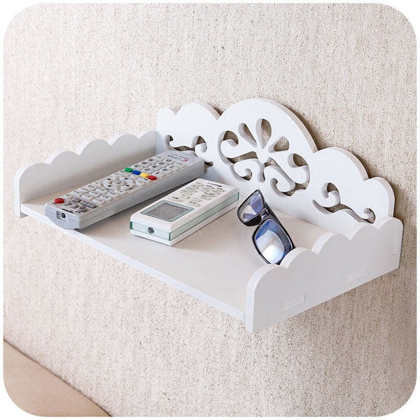 Remote Wifi Lounge Floating Organizer Shelve - zeests.com - Best place for furniture, home decor and all you need