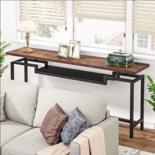 Proportionate Living Room Lounge Entryway Organizer Console Table - zeests.com - Best place for furniture, home decor and all you need