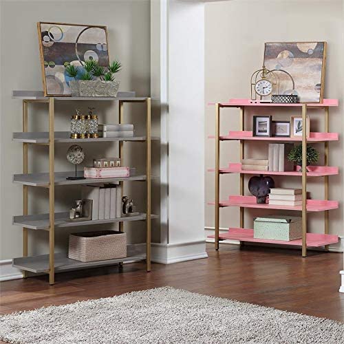 American Teviot Bedroom Living Bookcase Shelve Storage Rack Decor - zeests.com - Best place for furniture, home decor and all you need
