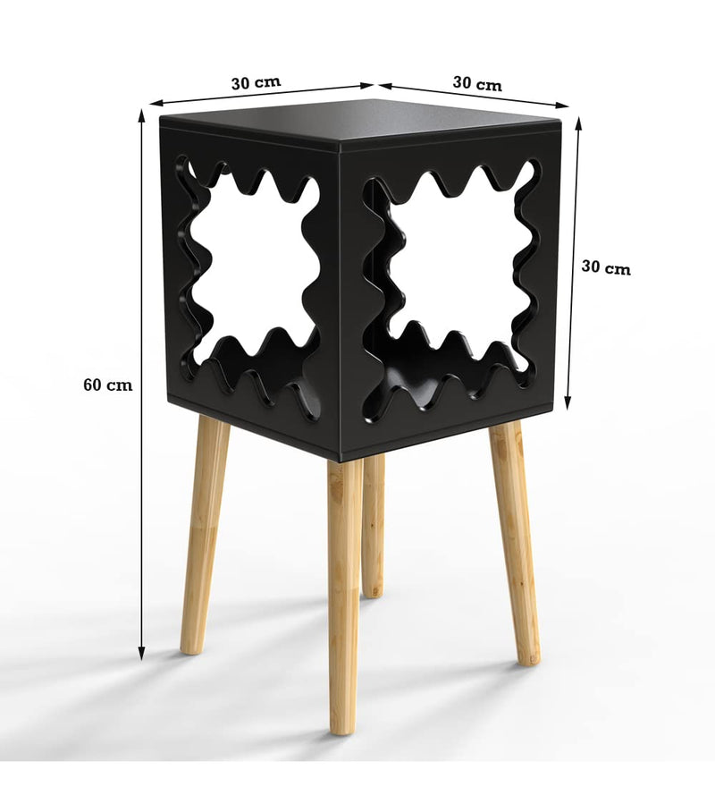 Artistic Square Bookcase Nightstand Side End Table - zeests.com - Best place for furniture, home decor and all you need