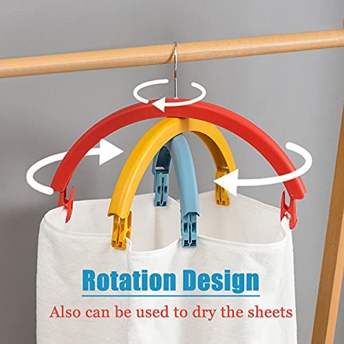 Rainbow Rotating Hanger (3pcs) - zeests.com - Best place for furniture, home decor and all you need