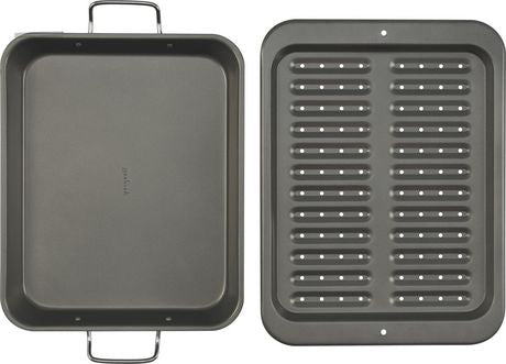 Classic Non-Stick Broiler Pan Trays - zeests.com - Best place for furniture, home decor and all you need