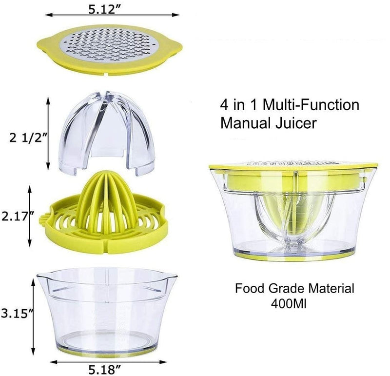 Grater Slice Extraction with Built-in Measuring Cup - zeests.com - Best place for furniture, home decor and all you need