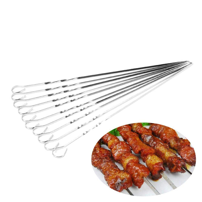 BBQ Skewer Stainless Steel (6 Pcs) - zeests.com - Best place for furniture, home decor and all you need
