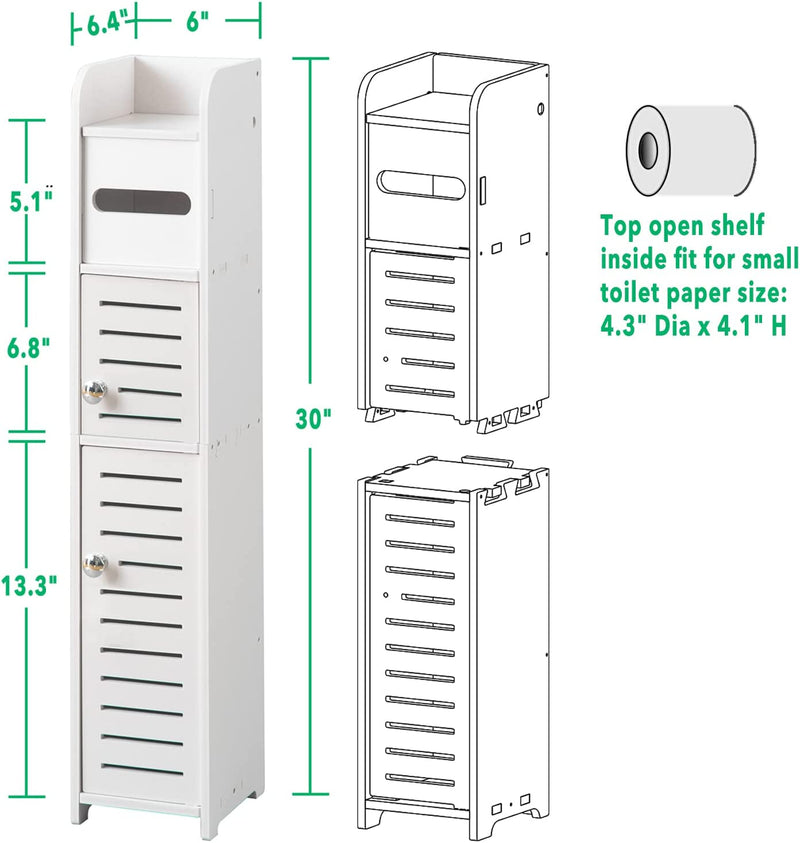 Slinel Tower Bathroom Rack - zeests.com - Best place for furniture, home decor and all you need