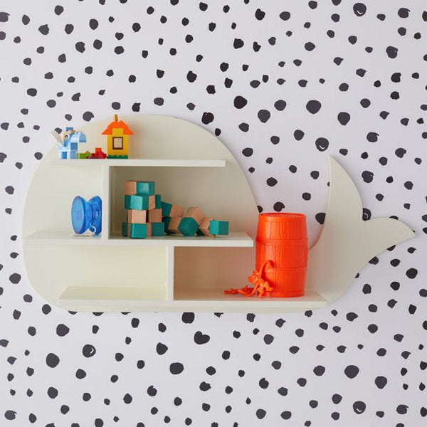 Whale Kids Bedroom Wall Floating Shelve Decor - zeests.com - Best place for furniture, home decor and all you need