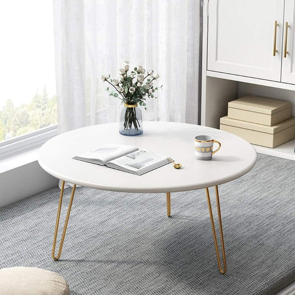 Tatami Lounge Living Drawing Room Center Table (Round) - zeests.com - Best place for furniture, home decor and all you need