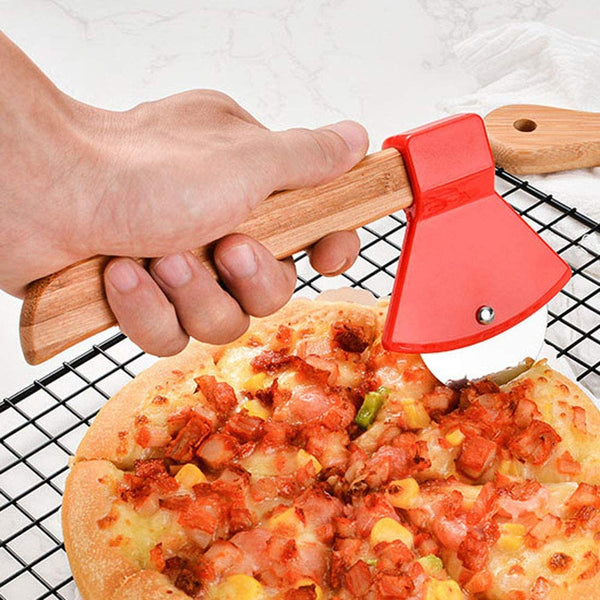 Axe Shape Pizza Cutter Slicer - zeests.com - Best place for furniture, home decor and all you need