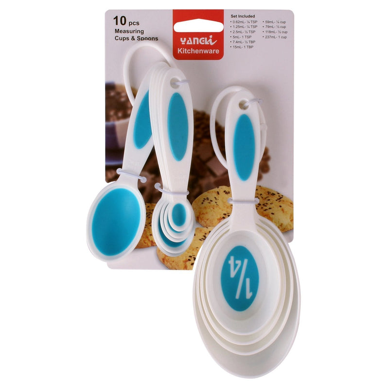 Bonanza Measuring Cup & Spoon Set  (10 Piece) - zeests.com - Best place for furniture, home decor and all you need