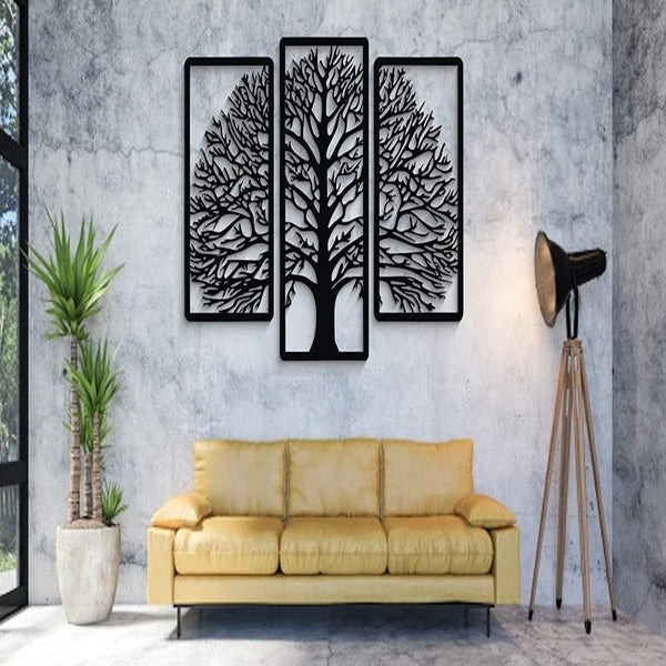 Laser Cut Hanging Tree Wall Decor - zeests.com - Best place for furniture, home decor and all you need