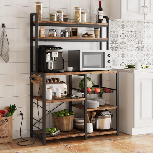 Nohal Kitchen Baker's Rack - zeests.com - Best place for furniture, home decor and all you need