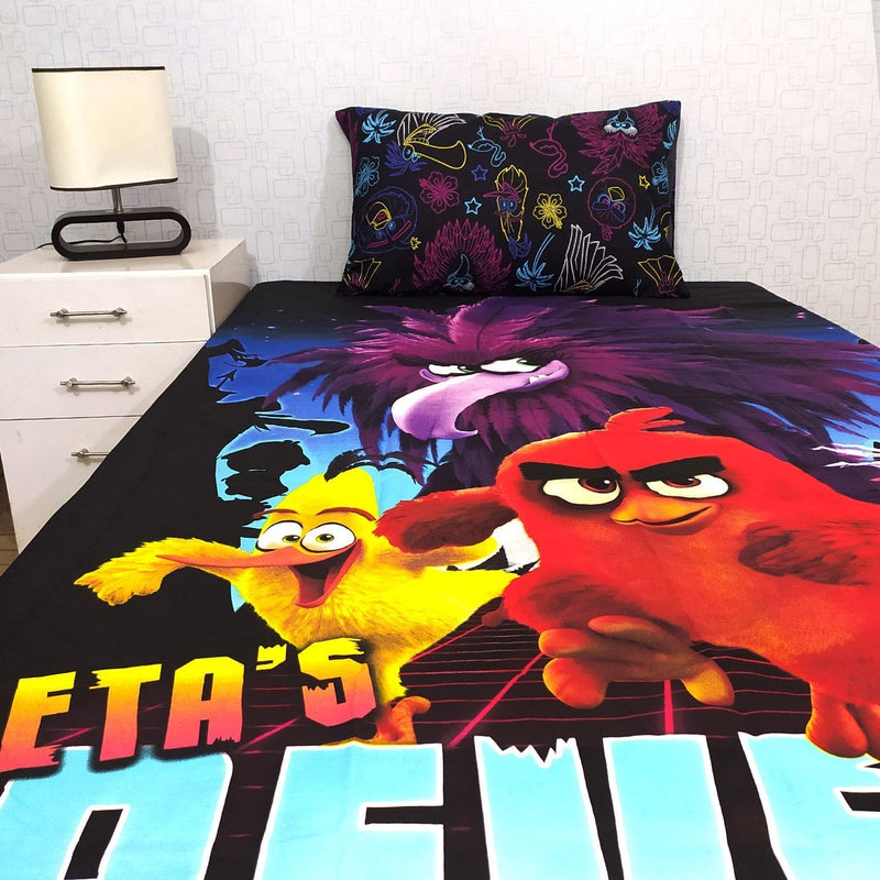 Kids Bed Sheet Angry Bird Revenge - zeests.com - Best place for furniture, home decor and all you need