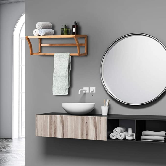 Exquisite Bamboo Towel Rack - zeests.com - Best place for furniture, home decor and all you need