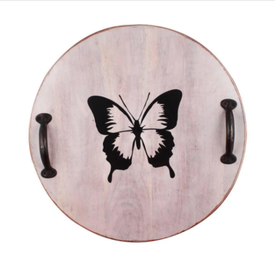 Butterfly Ballet Serving Tray - zeests.com - Best place for furniture, home decor and all you need