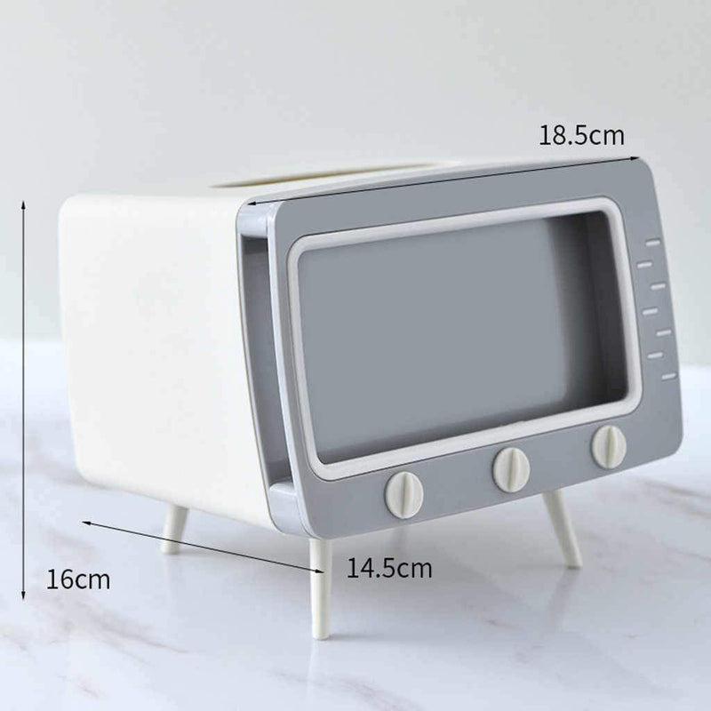 Desktop TV Tissue Box - zeests.com - Best place for furniture, home decor and all you need