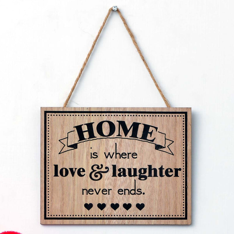 Wall "Our Home" Caption Decor - zeests.com - Best place for furniture, home decor and all you need