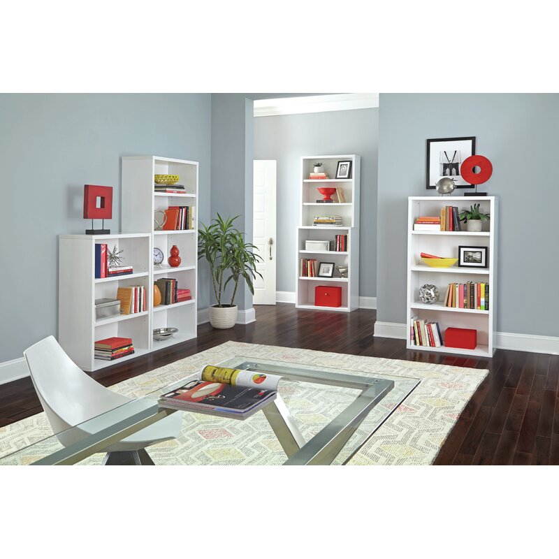 Carlotta Bookcase Storage Room Organizer Rack - zeests.com - Best place for furniture, home decor and all you need