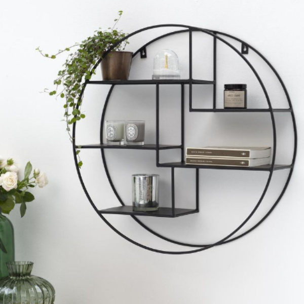 Wall-Mounted "Bohemian" Metal Storage Floating Shelve Frame Decor - zeests.com - Best place for furniture, home decor and all you need
