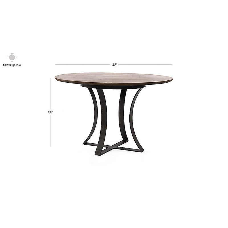 Damen Living Lounge Center Dining Table (Solid Wood) - zeests.com - Best place for furniture, home decor and all you need