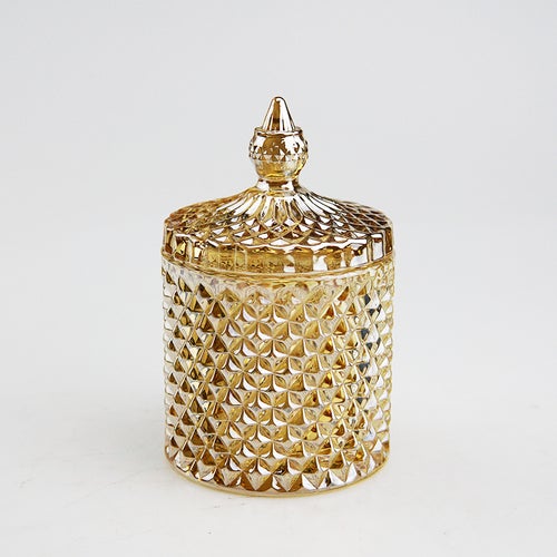 Golden Ceramic Jewelry box - zeests.com - Best place for furniture, home decor and all you need