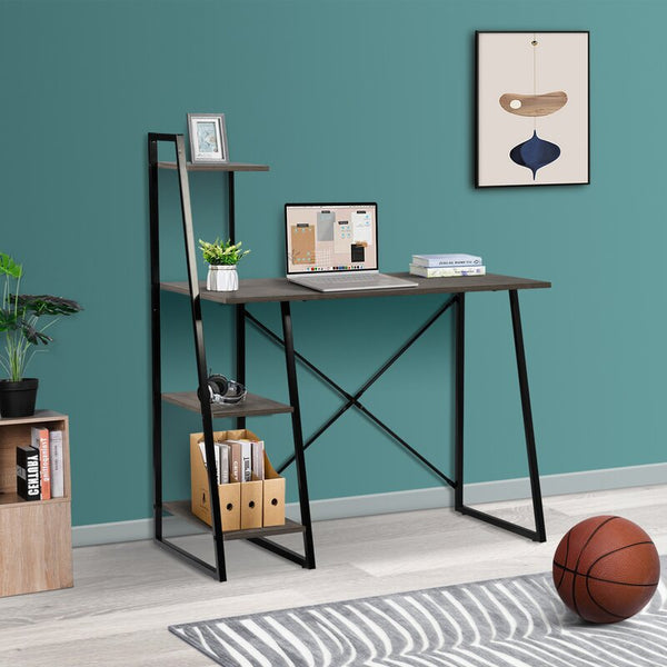 Beckler Top Home Office Workstation Writing Organizer Desk Table - zeests.com - Best place for furniture, home decor and all you need