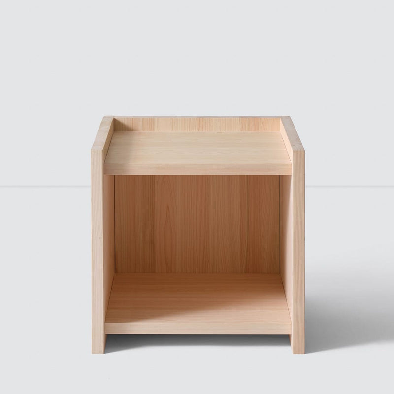 Hinoki Wood Nightstand Side Table - zeests.com - Best place for furniture, home decor and all you need