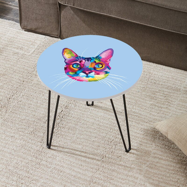 Maizy Cat Living Lounge Center Side Hairpin Table - zeests.com - Best place for furniture, home decor and all you need