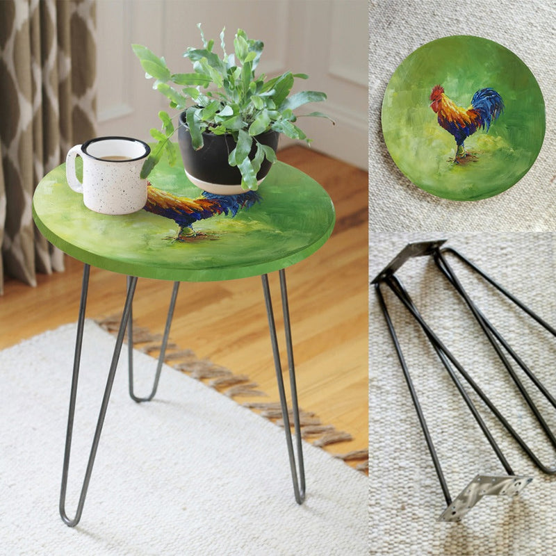 Grass Gooster Living Lounge Center Side Hairpin Table - zeests.com - Best place for furniture, home decor and all you need