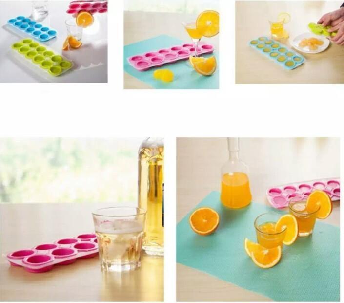 Silicone Ice Cube Tray (12 Grid) - zeests.com - Best place for furniture, home decor and all you need