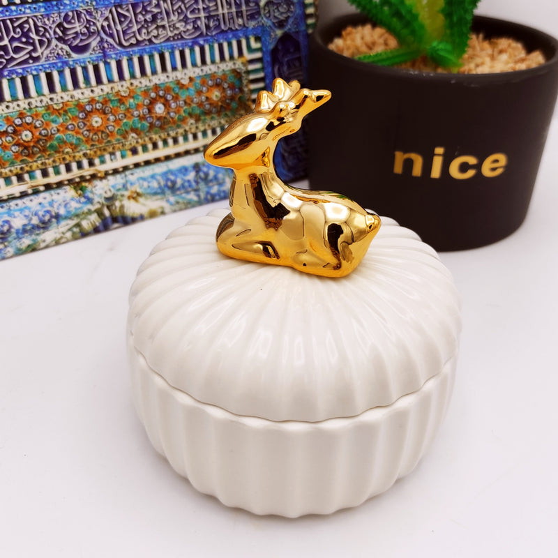 Deer Candy jar - zeests.com - Best place for furniture, home decor and all you need